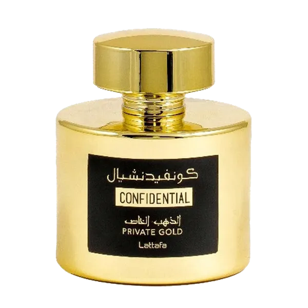 Perfume Unisex Eau de Parfum Lattafa Confidential Private Gold 100ml
